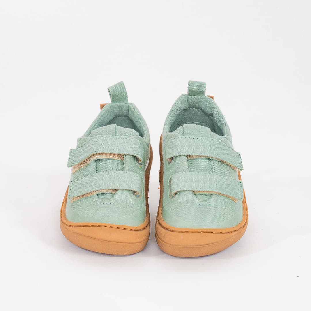 Tenis textil barefoot verde 1
