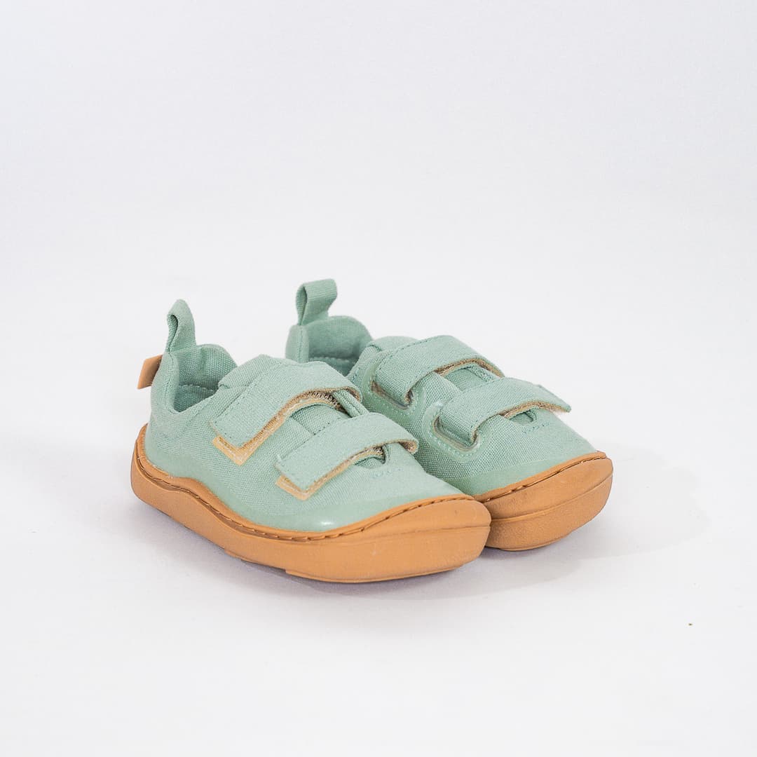 Tenis textil barefoot verde 2