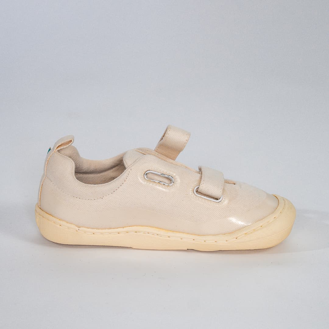 Tenis textil barefoot blanco 6