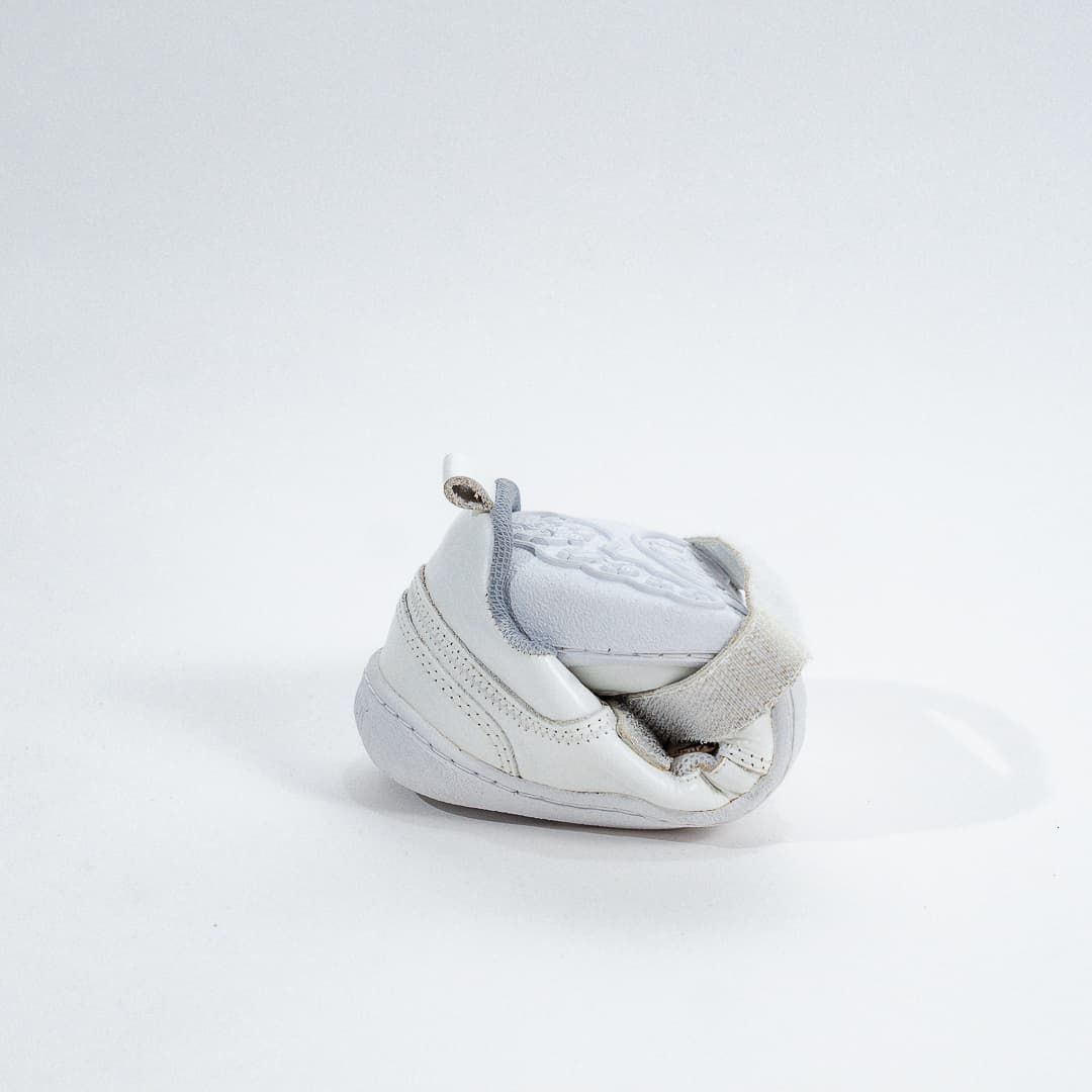 Tenis cuero barefoot blanco 5