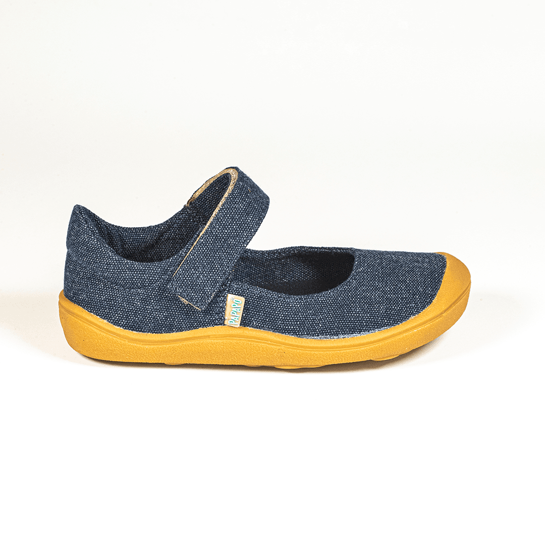 Bailarina textil barefoot azul 3