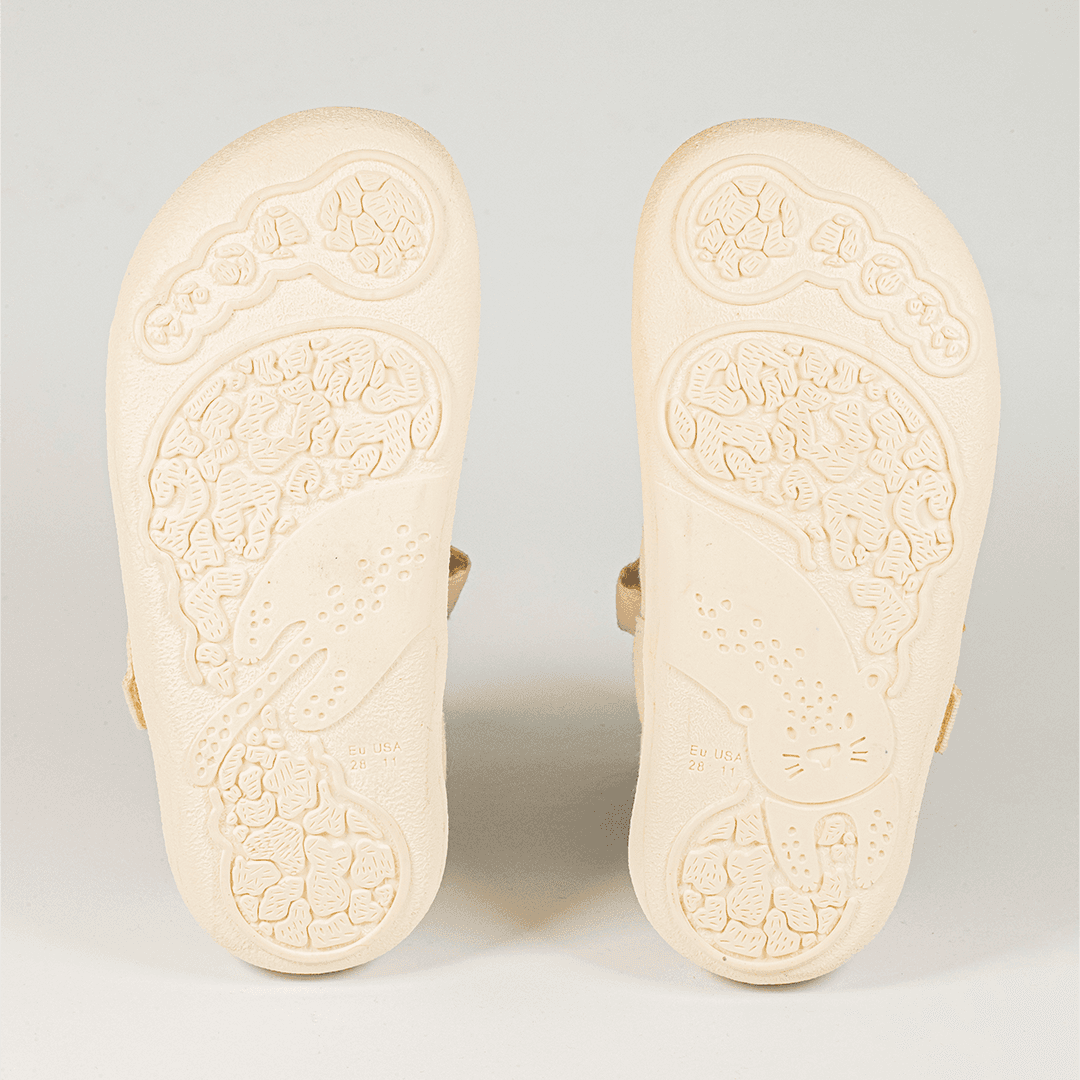Sandalias textil barefoot blanco 5